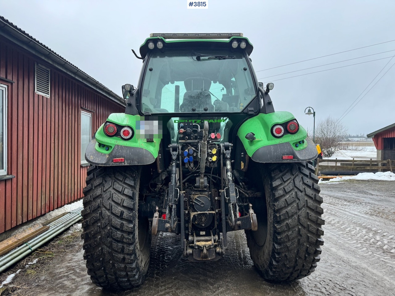 2015 Deutz-fahr 6190 Agrotron w/ Front loader, Front PTO and 2 sets of tires. - Traktör: fotoğraf 5 2015 Deutz-fahr 6190 Agrotron w/ Front loader, Front PTO and 2 sets of tires. - Traktör: fotoğraf 5