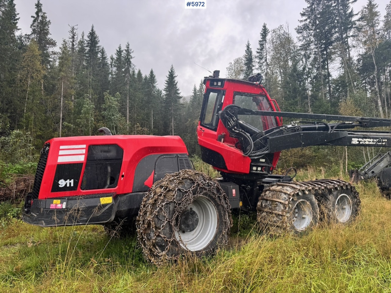 2015 Komatsu 911-6 Harvester with newer head. - Harvester: fotoğraf 3 2015 Komatsu 911-6 Harvester with newer head. - Harvester: fotoğraf 3
