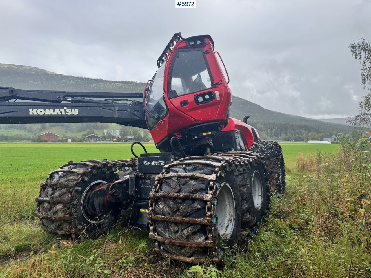 2015 Komatsu 911-6 Harvester with newer head. - Harvester: fotoğraf 5 2015 Komatsu 911-6 Harvester with newer head. - Harvester: fotoğraf 5