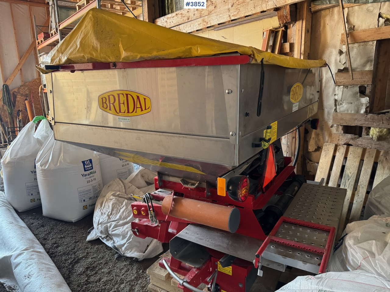2016 Bredal F2RF fertilizer spreader - Gübre serpme makinesi: fotoğraf 5 2016 Bredal F2RF fertilizer spreader - Gübre serpme makinesi: fotoğraf 5