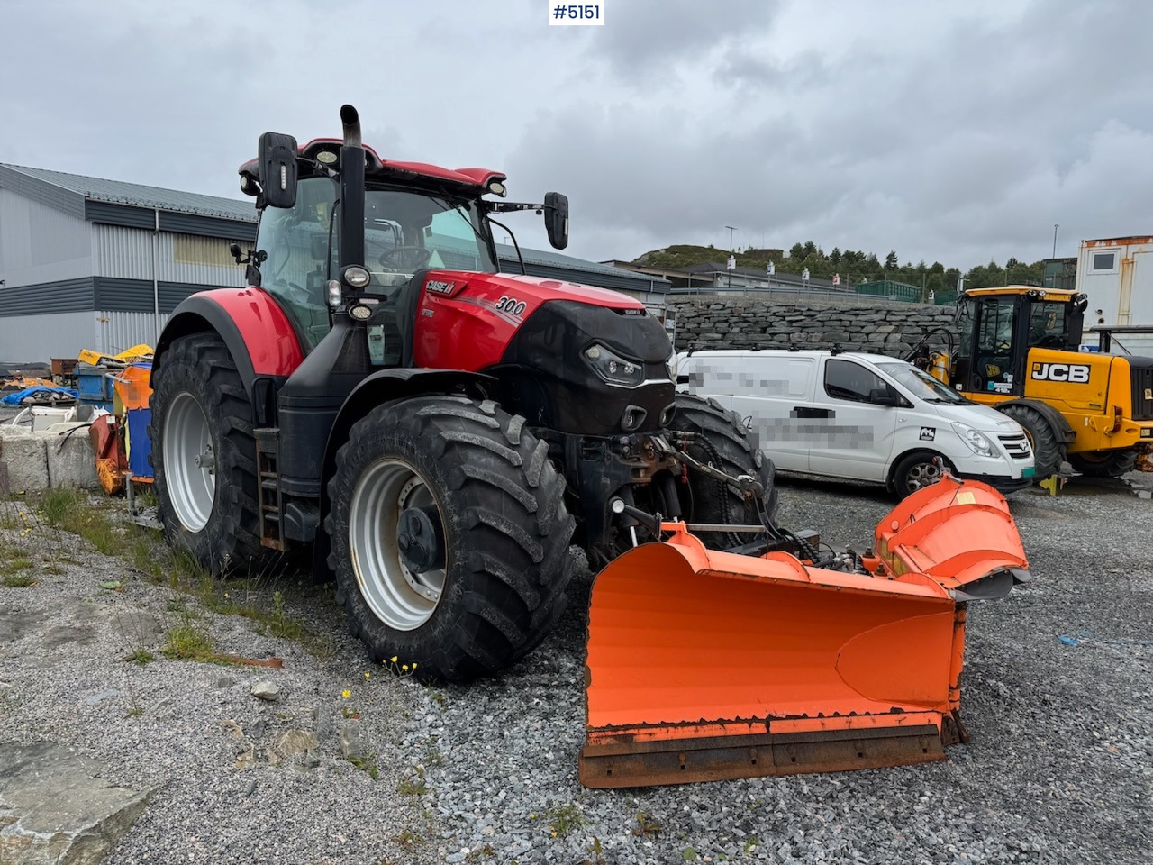 2016 Case IH Optum 300 CVX w/front hydraulics and plowing rig - Traktör: fotoğraf 1 2016 Case IH Optum 300 CVX w/front hydraulics and plowing rig - Traktör: fotoğraf 1