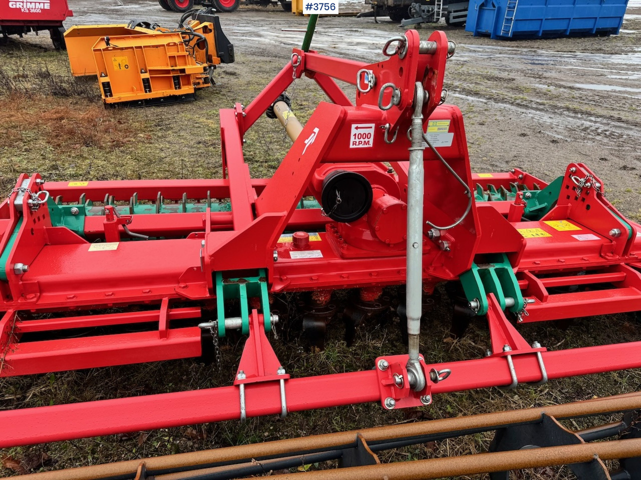 2016 Kverneland NG-S 101 rotary harrow w/ frontkit. - Toprak işleme makinesi: fotoğraf 5 2016 Kverneland NG-S 101 rotary harrow w/ frontkit. - Toprak işleme makinesi: fotoğraf 5
