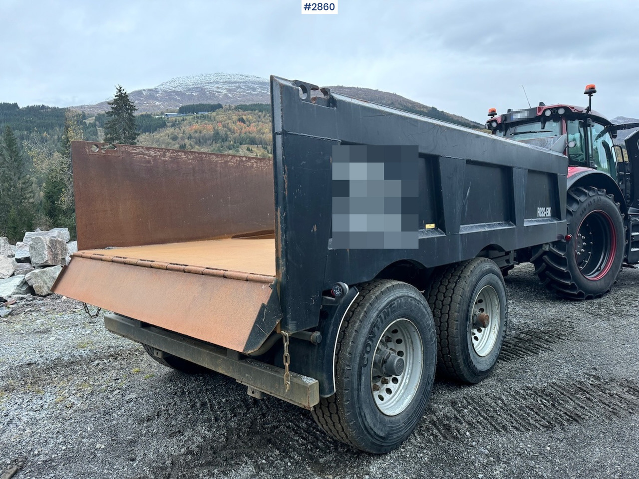 2017 Foss-Eik 5,160 Tractor trailer w/ new tires. - Damperli traktör römorku: fotoğraf 5 2017 Foss-Eik 5,160 Tractor trailer w/ new tires. - Damperli traktör römorku: fotoğraf 5