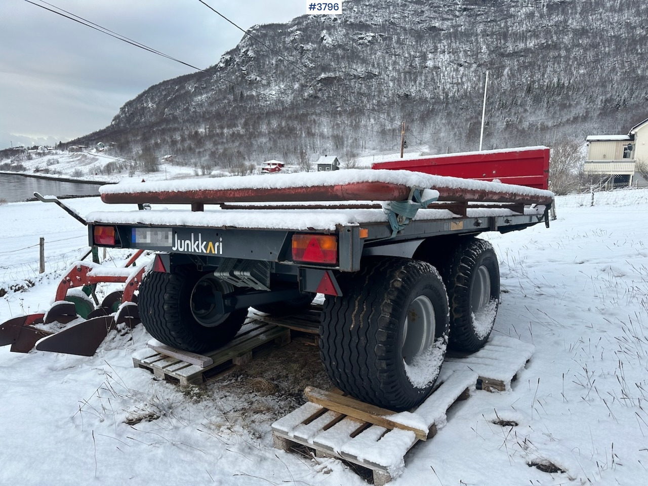 2017 Junkkari J10 tractor trailer w/ frames and boogie - Traktör römorku: fotoğraf 3 2017 Junkkari J10 tractor trailer w/ frames and boogie - Traktör römorku: fotoğraf 3