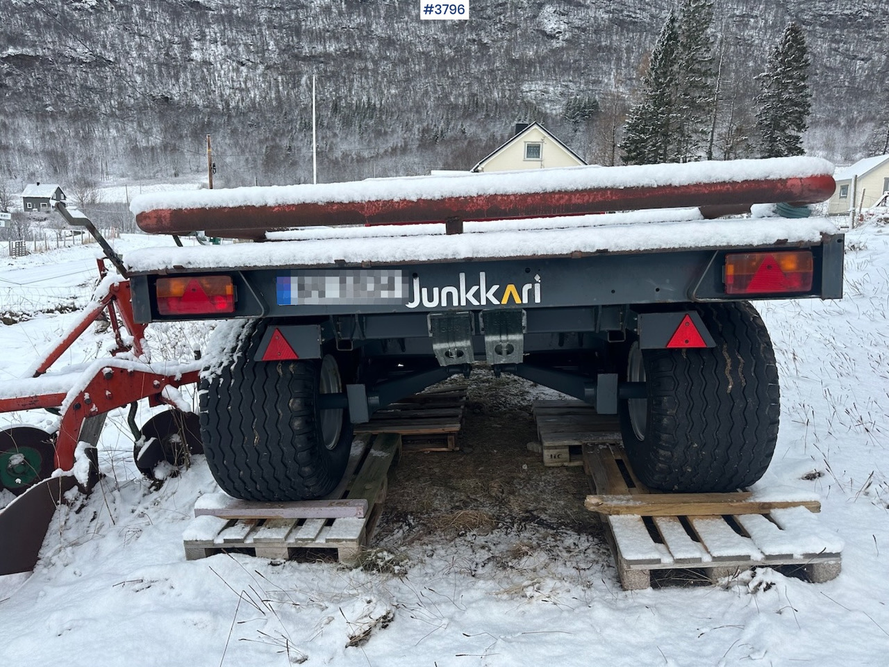 2017 Junkkari J10 tractor trailer w/ frames and boogie - Traktör römorku: fotoğraf 4 2017 Junkkari J10 tractor trailer w/ frames and boogie - Traktör römorku: fotoğraf 4