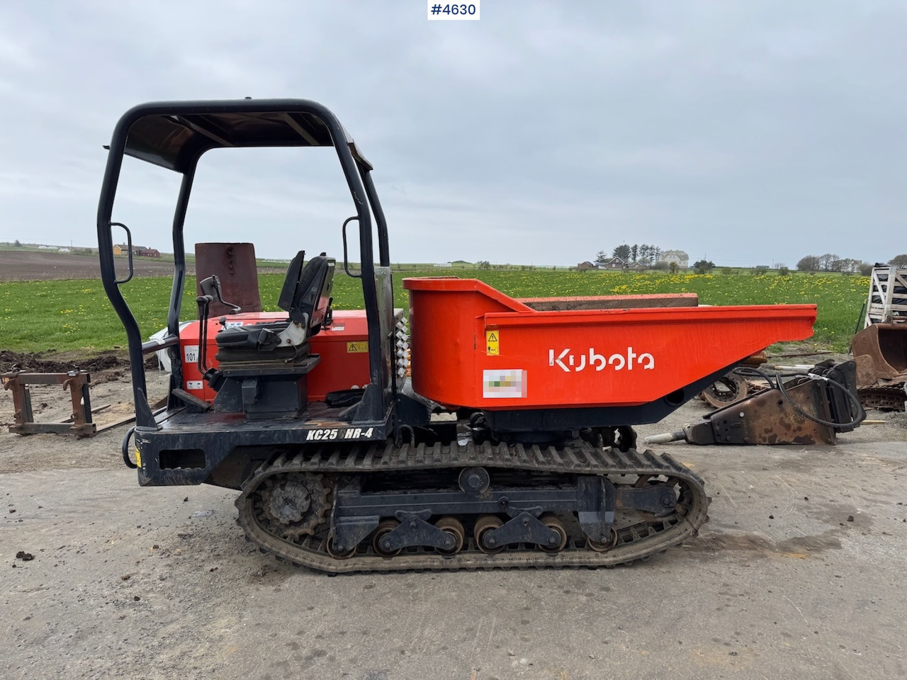 2017 Kubota KC250HR-4 - Paletli damper: fotoğraf 2 2017 Kubota KC250HR-4 - Paletli damper: fotoğraf 2