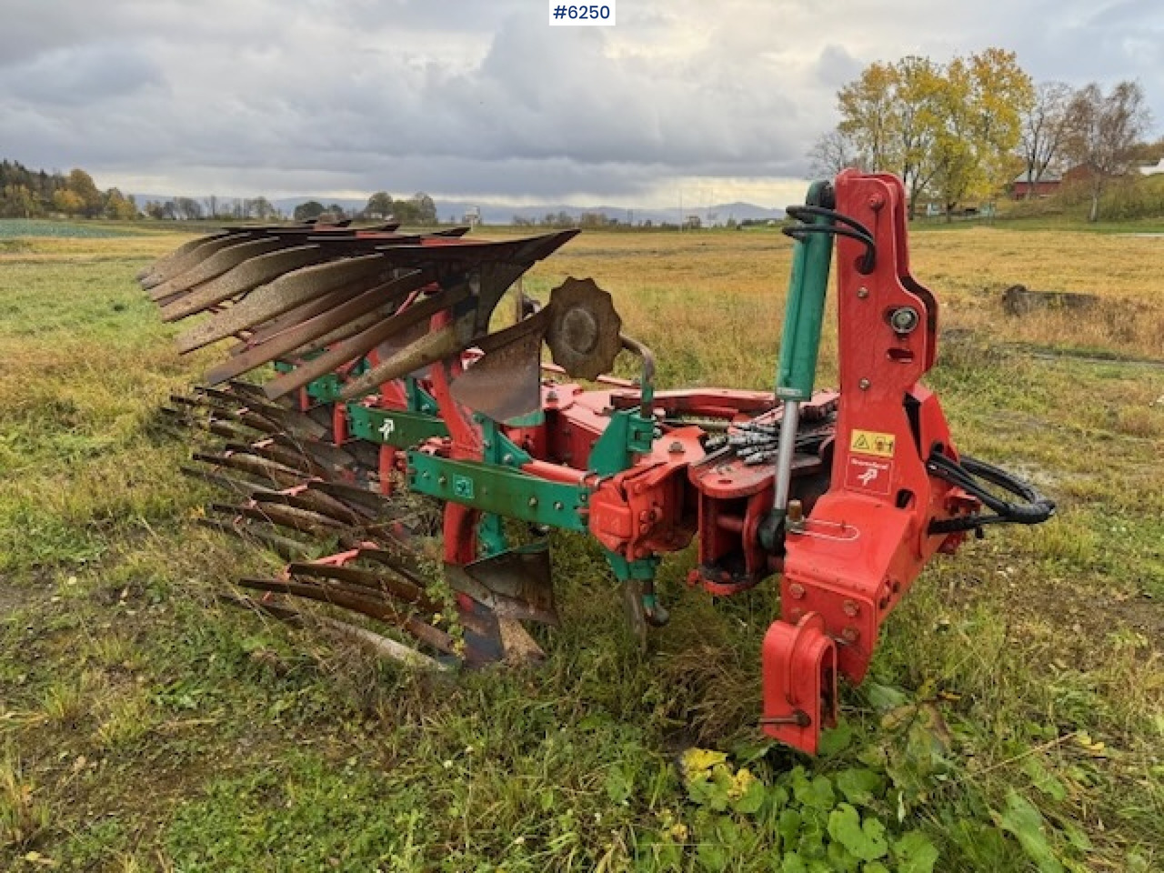 2017 Kverneland EG 5-coil reversible plow w/ new coulters and extra equipment! - Toprak işleme makinesi: fotoğraf 1 2017 Kverneland EG 5-coil reversible plow w/ new coulters and extra equipment! - Toprak işleme makinesi: fotoğraf 1