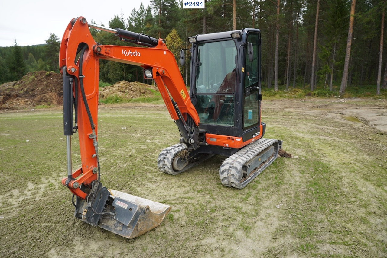 2018 Kubota U27-4 w/shear - Mini ekskavatör: fotoğraf 1 2018 Kubota U27-4 w/shear - Mini ekskavatör: fotoğraf 1