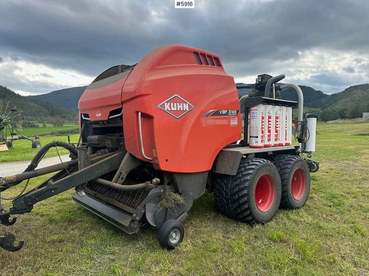 2018 Kuhn VBP 3165 Intelliwrap round baler finansal kiralama 2018 Kuhn VBP 3165 Intelliwrap round baler: fotoğraf 8