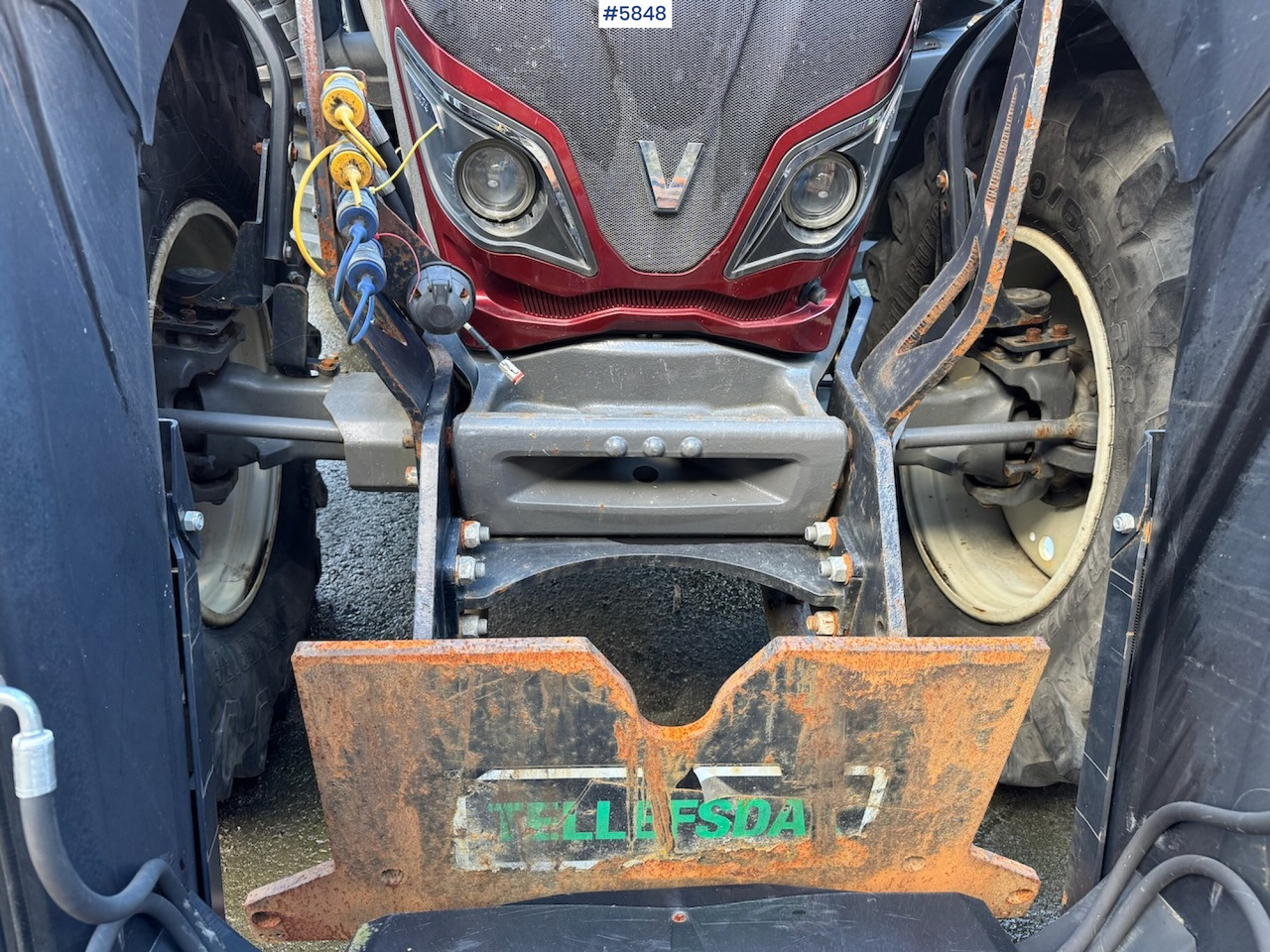 2018 Valtra N174 w/ front loader and plow plate. - Traktör: fotoğraf 5 2018 Valtra N174 w/ front loader and plow plate. - Traktör: fotoğraf 5