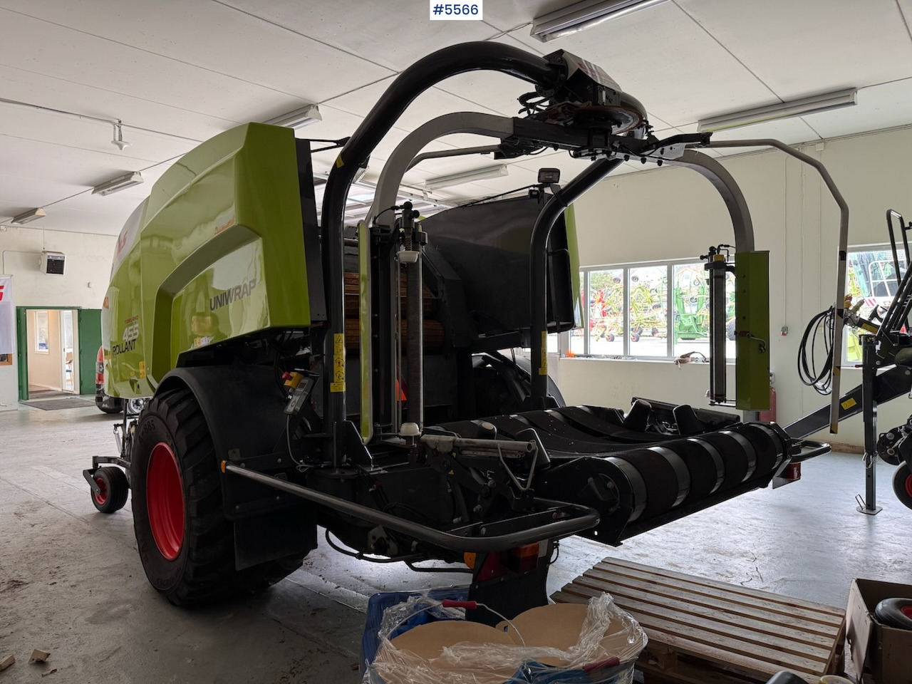 2019 Claas Rollant 455 Uniwrap - Saman makinesi: fotoğraf 4 2019 Claas Rollant 455 Uniwrap - Saman makinesi: fotoğraf 4