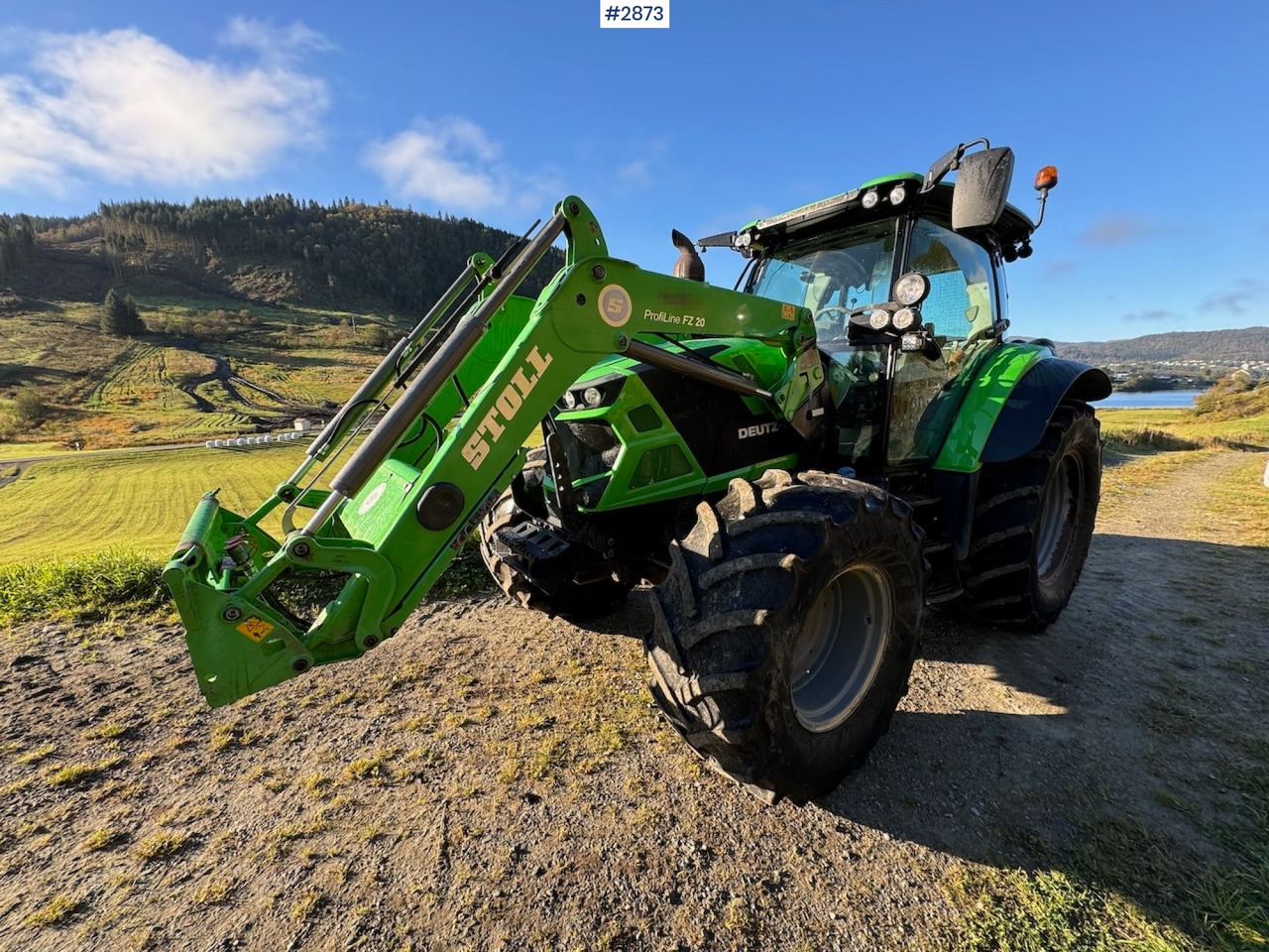2019 Deutz-Fahr 6120 TV w/front loader and twin wheels - Traktör: fotoğraf 1 2019 Deutz-Fahr 6120 TV w/front loader and twin wheels - Traktör: fotoğraf 1