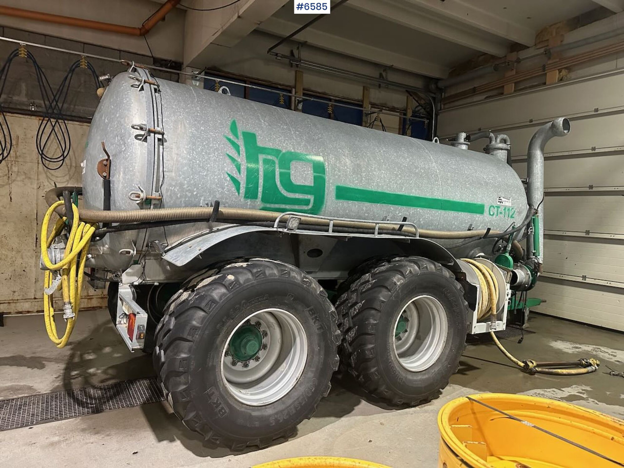 2019 Garcia vacuum truck 11.2 m³ w/ cannon. Never been dirty in. - Toprak işleme makinesi: fotoğraf 3 2019 Garcia vacuum truck 11.2 m³ w/ cannon. Never been dirty in. - Toprak işleme makinesi: fotoğraf 3