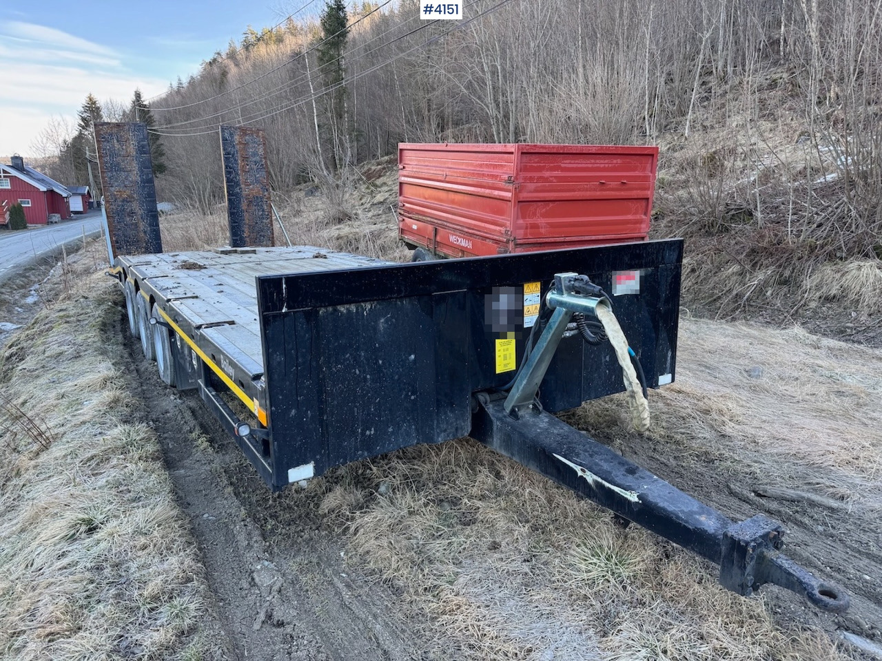 2020 Bailey 24 T Low Loader Machine Trolley - Alçak çerçeveli platform römork: fotoğraf 4 2020 Bailey 24 T Low Loader Machine Trolley - Alçak çerçeveli platform römork: fotoğraf 4