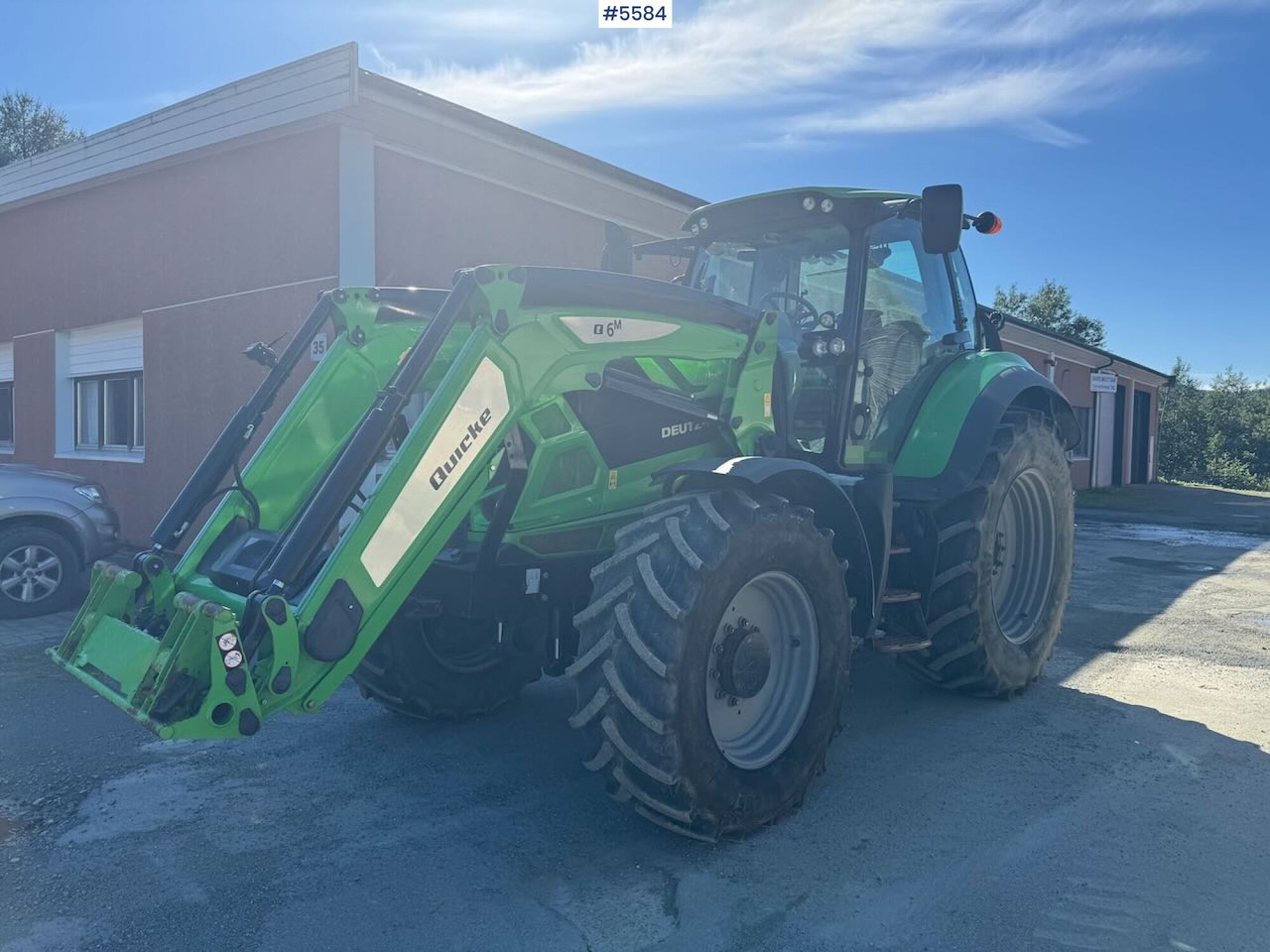 2020 Deutz-Fahr 6215 Agrotron w/ front loader & 2 sets of tires - Traktör: fotoğraf 3 2020 Deutz-Fahr 6215 Agrotron w/ front loader & 2 sets of tires - Traktör: fotoğraf 3