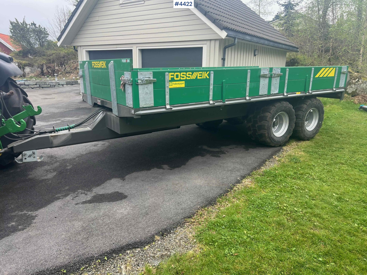 2024 Foss-Eik 2 axle Dumper trailer for tractor - Damperli traktör römorku: fotoğraf 1 2024 Foss-Eik 2 axle Dumper trailer for tractor - Damperli traktör römorku: fotoğraf 1