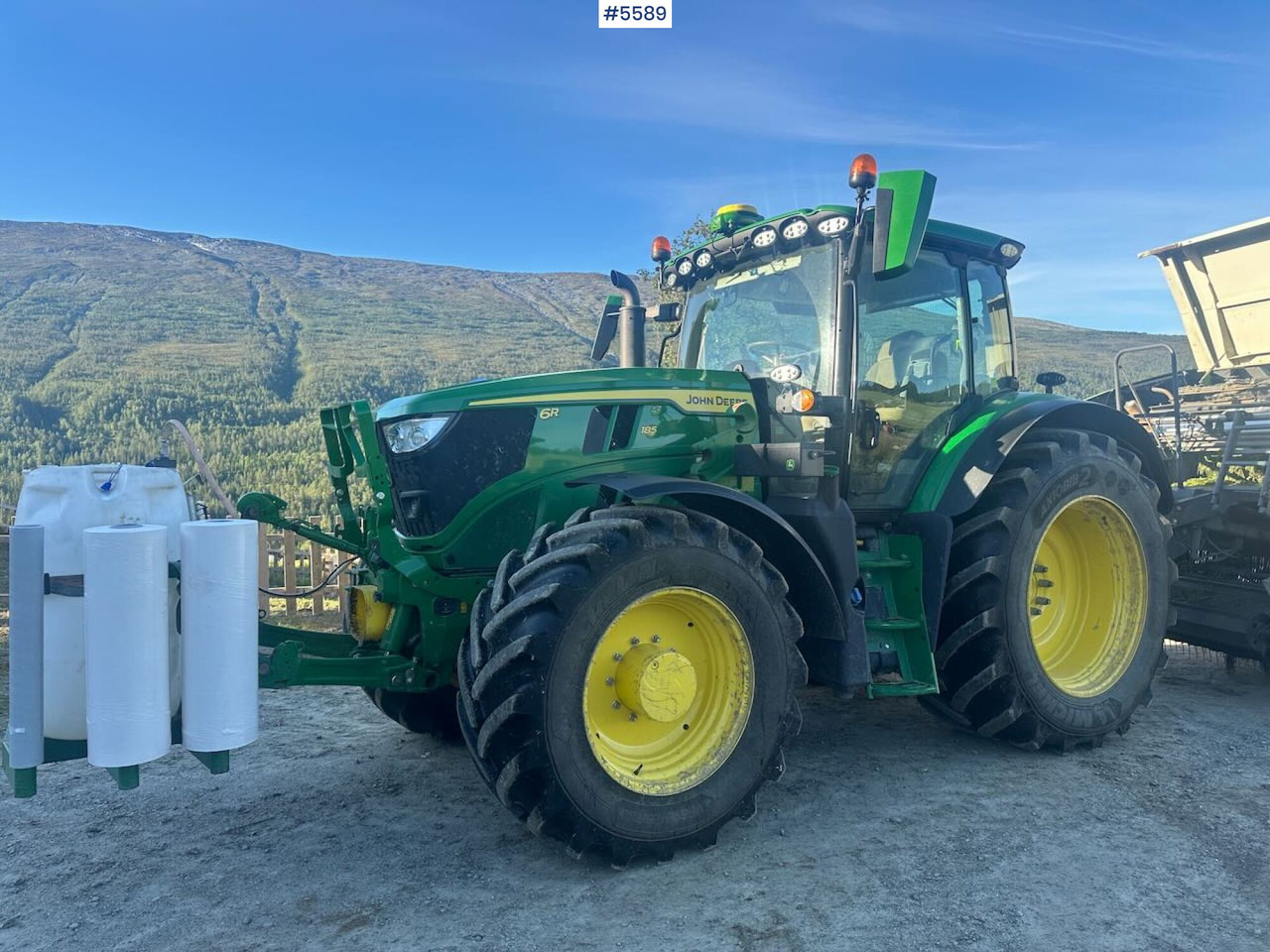 2024 John Deere 6R 185 4x4 tractor w/ front loader, GPS and winter tires. WATCH VIDEO - Traktör: fotoğraf 3 2024 John Deere 6R 185 4x4 tractor w/ front loader, GPS and winter tires. WATCH VIDEO - Traktör: fotoğraf 3