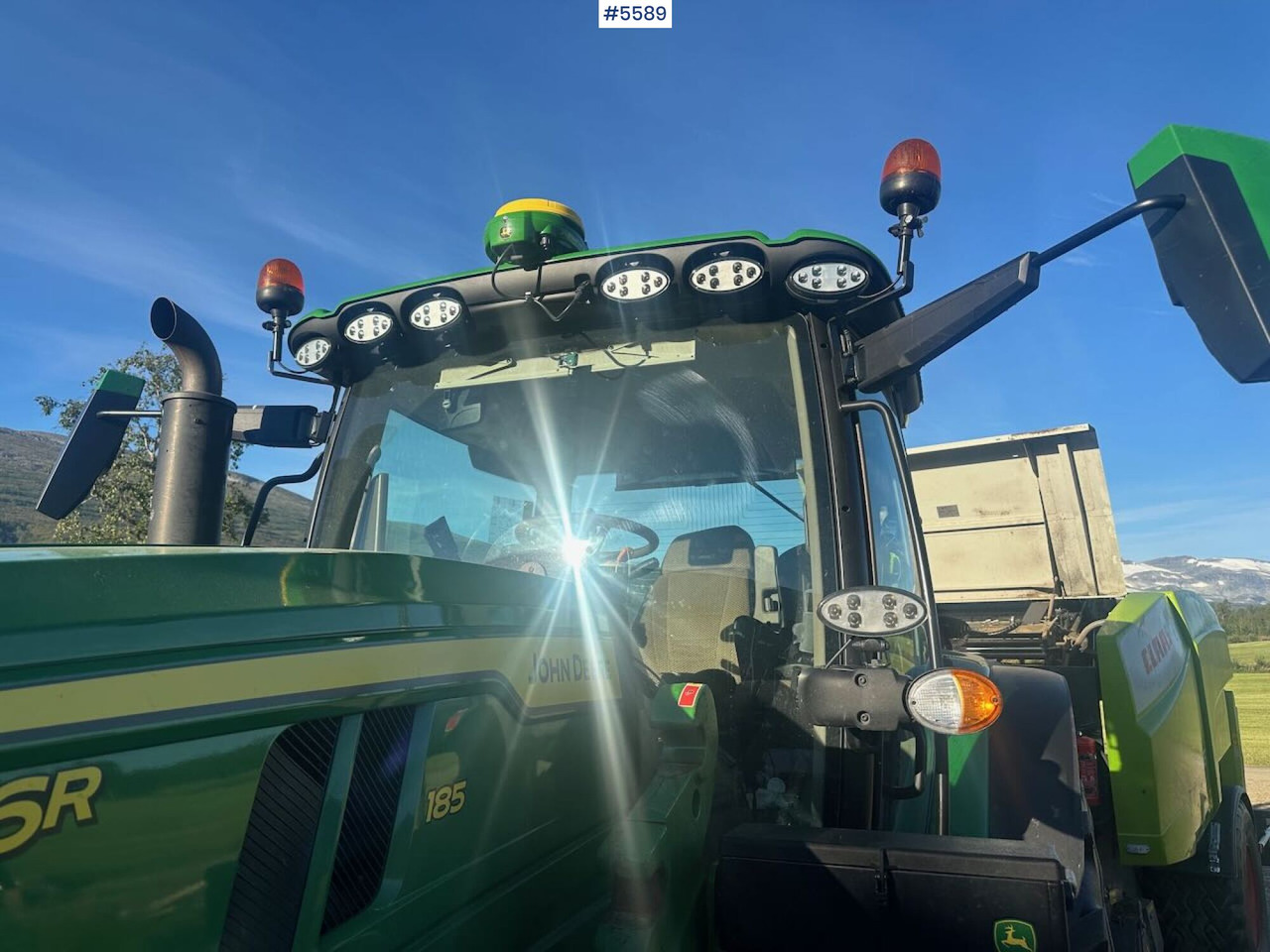 2024 John Deere 6R 185 4x4 tractor w/ front loader, GPS and winter tires. WATCH VIDEO - Traktör: fotoğraf 4 2024 John Deere 6R 185 4x4 tractor w/ front loader, GPS and winter tires. WATCH VIDEO - Traktör: fotoğraf 4