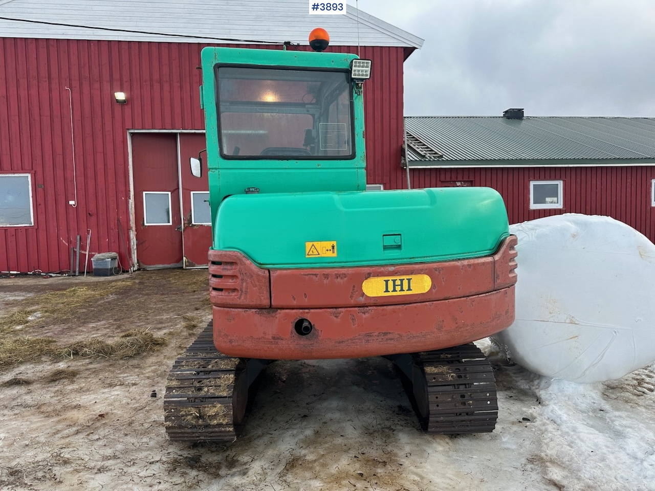 22003 IHI 45N excavator w/ 3 buckets - Ekskavatör: fotoğraf 4 22003 IHI 45N excavator w/ 3 buckets - Ekskavatör: fotoğraf 4