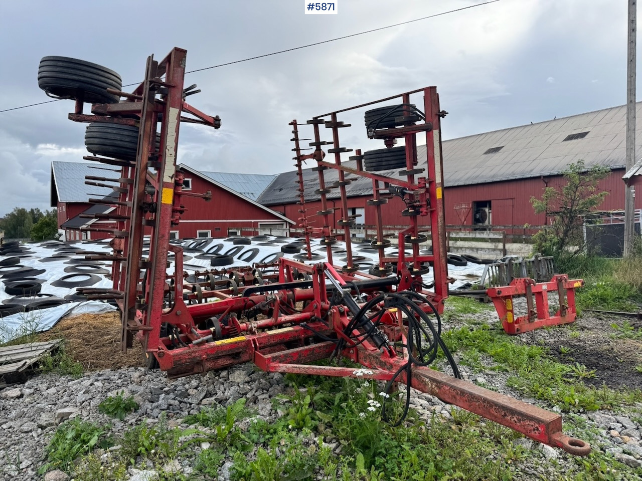 Approx. 1989 Vaderstad harrow, 6.6 m. - Toprak işleme makinesi: fotoğraf 4 Approx. 1989 Vaderstad harrow, 6.6 m. - Toprak işleme makinesi: fotoğraf 4