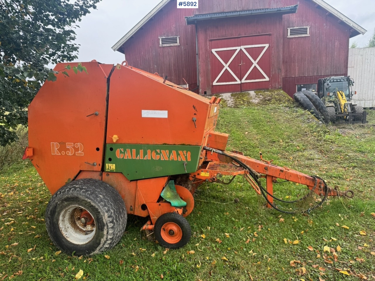Approx. 1990 Callignani R52 Round baler - Saman makinesi: fotoğraf 1 Approx. 1990 Callignani R52 Round baler - Saman makinesi: fotoğraf 1