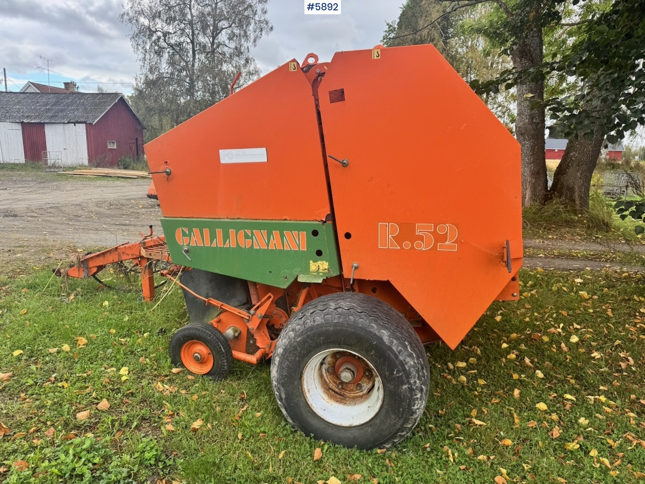 Approx. 1990 Callignani R52 Round baler - Saman makinesi: fotoğraf 2 Approx. 1990 Callignani R52 Round baler - Saman makinesi: fotoğraf 2