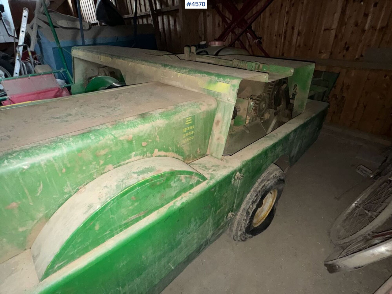 Saman makinesi John Deere 332A Square baler: fotoğraf 13