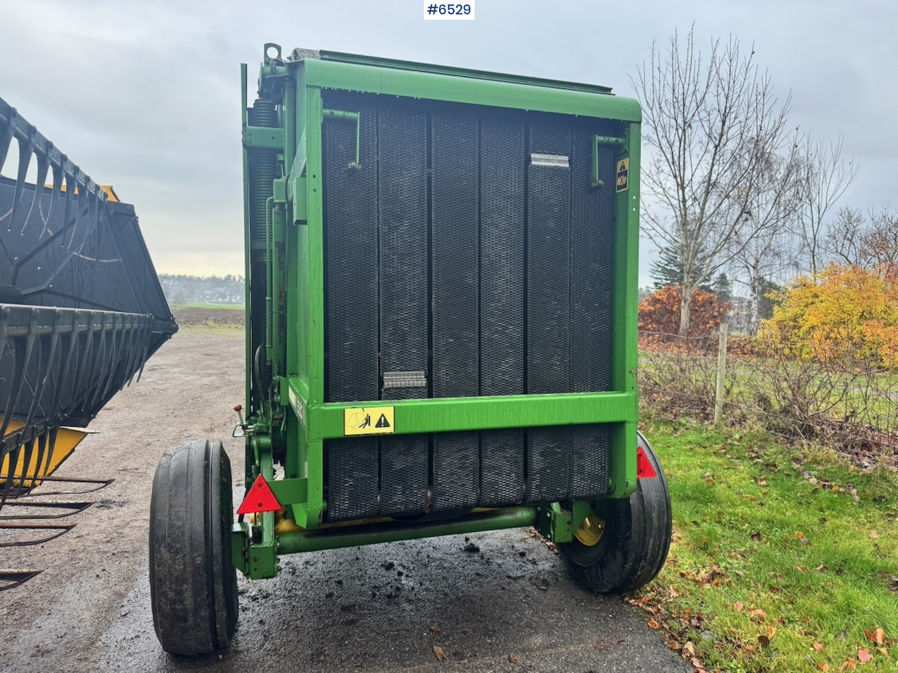 John Deere 550 Rundballepresse m/ Styreboks. - Saman makinesi: fotoğraf 4 John Deere 550 Rundballepresse m/ Styreboks. - Saman makinesi: fotoğraf 4