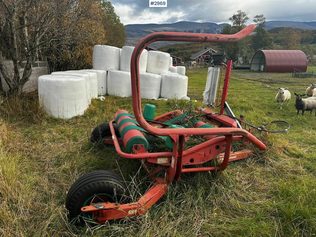 Kverneland UN 7335 round bale packs - Saman makinesi: fotoğraf 4 Kverneland UN 7335 round bale packs - Saman makinesi: fotoğraf 4