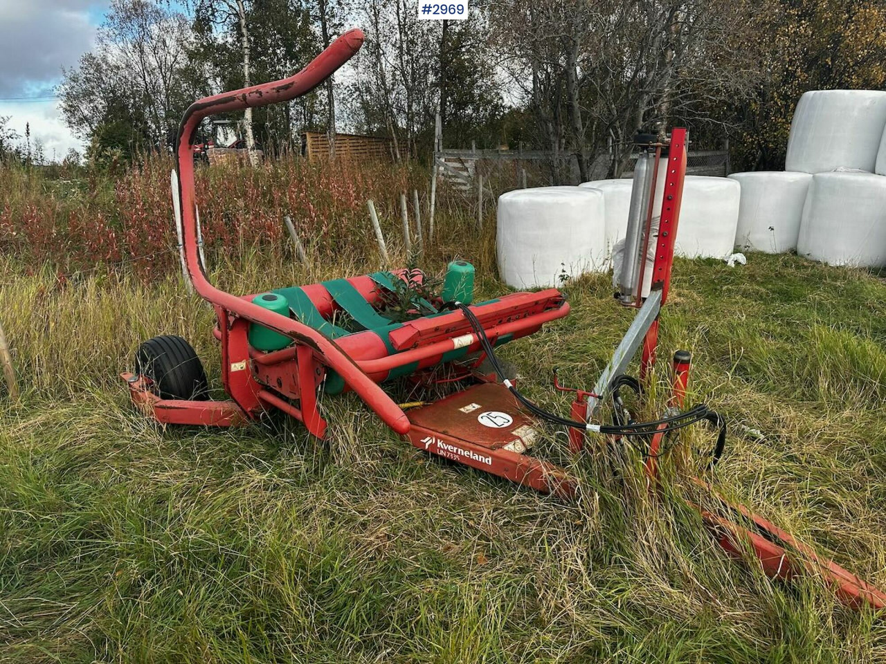 Kverneland UN 7335 round bale packs - Saman makinesi: fotoğraf 3 Kverneland UN 7335 round bale packs - Saman makinesi: fotoğraf 3