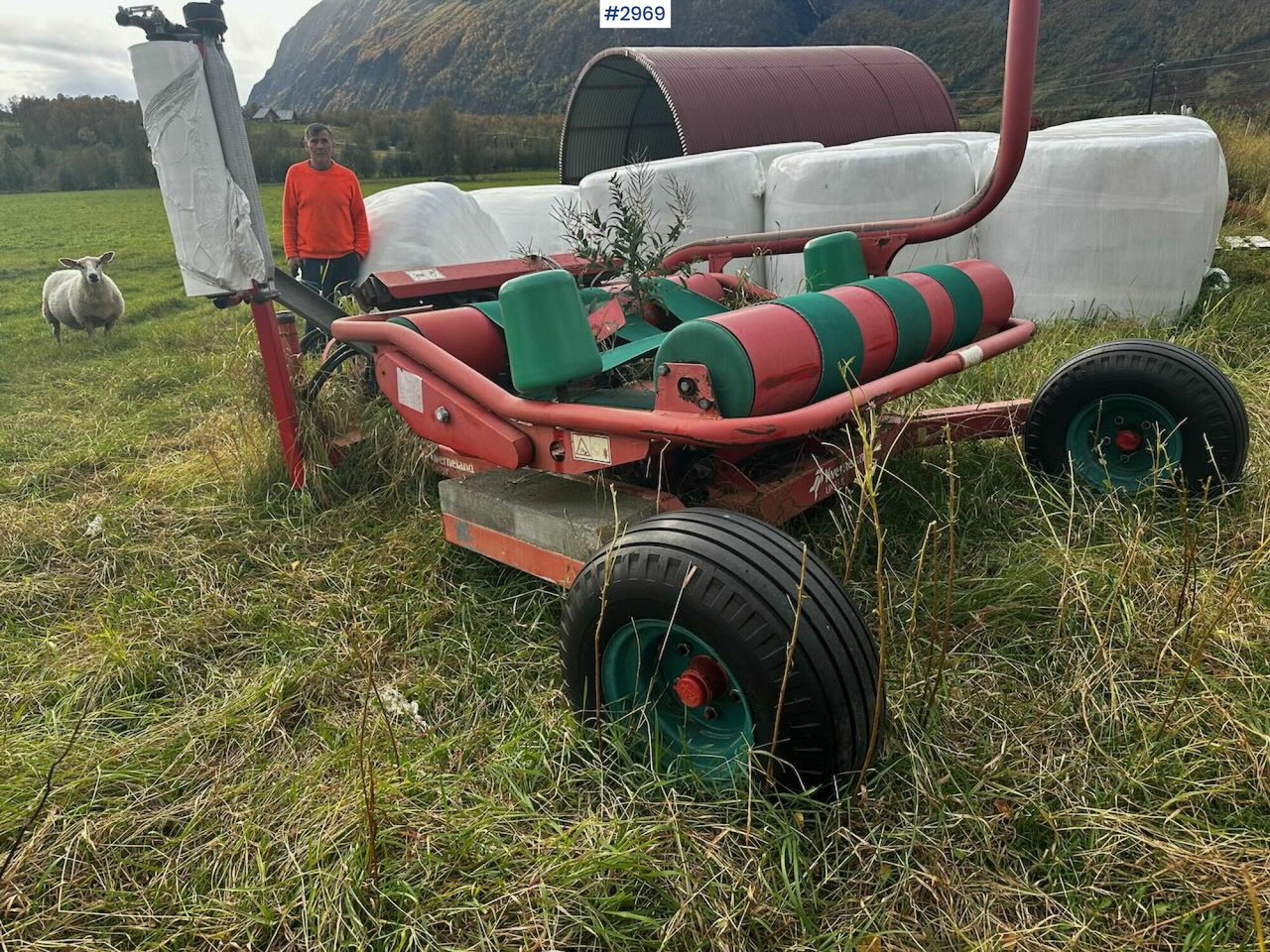 Kverneland UN 7335 round bale packs - Saman makinesi: fotoğraf 5 Kverneland UN 7335 round bale packs - Saman makinesi: fotoğraf 5
