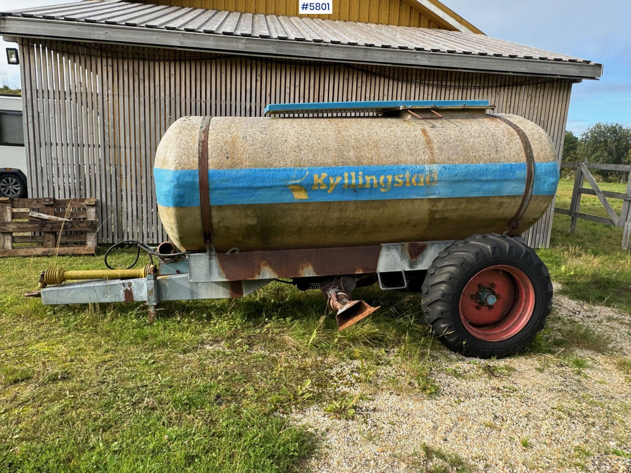 Kyllingstad Manure wagon - Sıvı gübre tankeri: fotoğraf 1 Kyllingstad Manure wagon - Sıvı gübre tankeri: fotoğraf 1