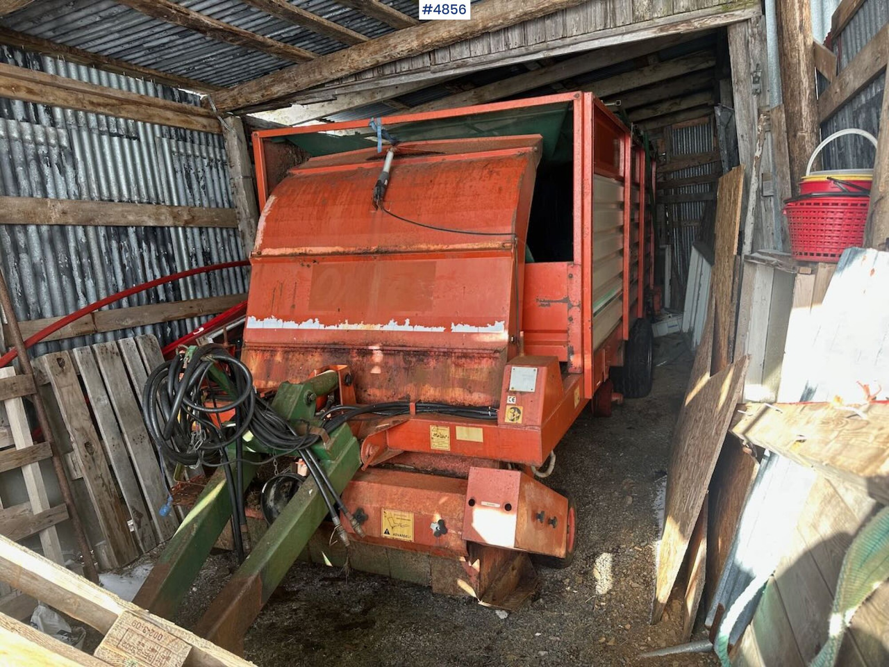 Orkel Splitt 14 - Saman makinesi: fotoğraf 3 Orkel Splitt 14 - Saman makinesi: fotoğraf 3