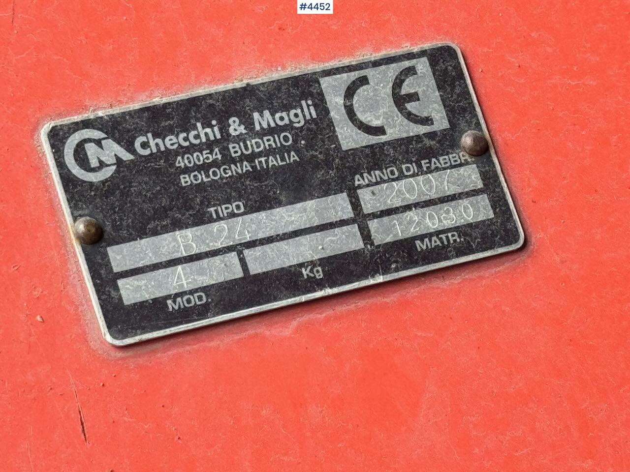 Tarım araçları 2007 Checchi & Magli B24: fotoğraf 9