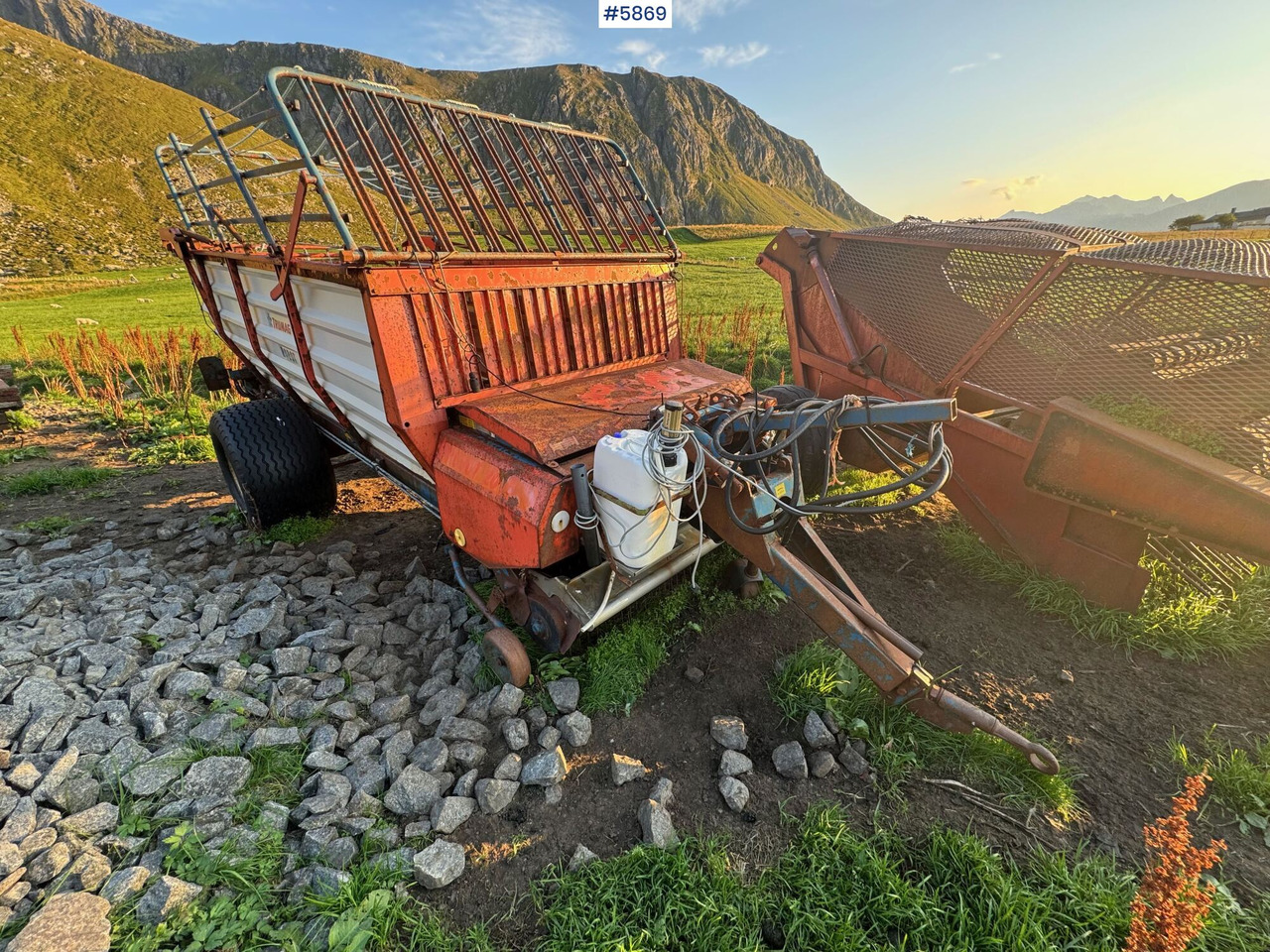 Trumag robot 20 pickup wagon for cultivation - Saman makinesi: fotoğraf 3 Trumag robot 20 pickup wagon for cultivation - Saman makinesi: fotoğraf 3