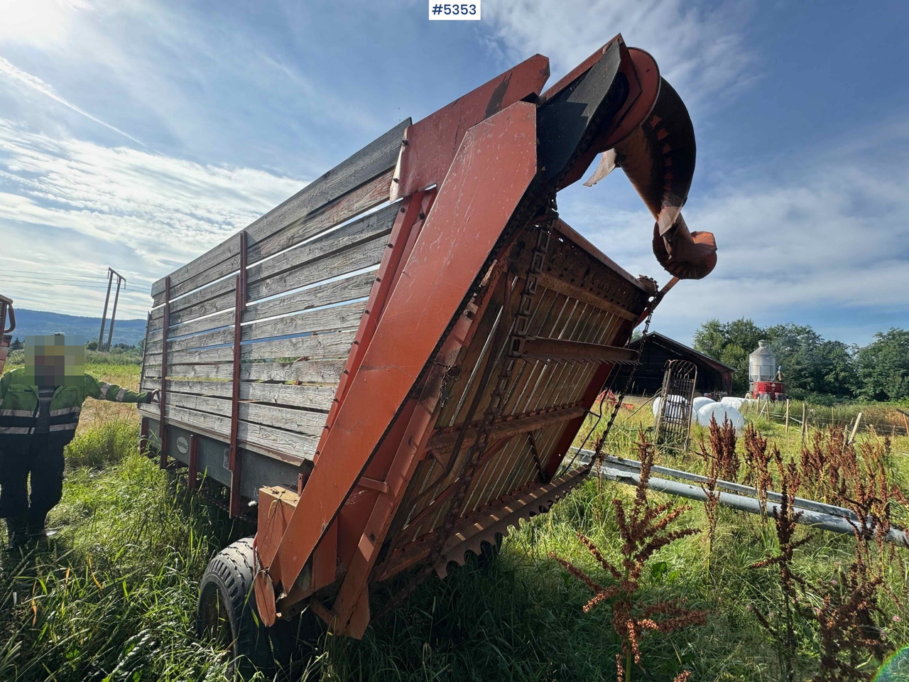 Underhaug unloading trailer - Saman makinesi: fotoğraf 4 Underhaug unloading trailer - Saman makinesi: fotoğraf 4