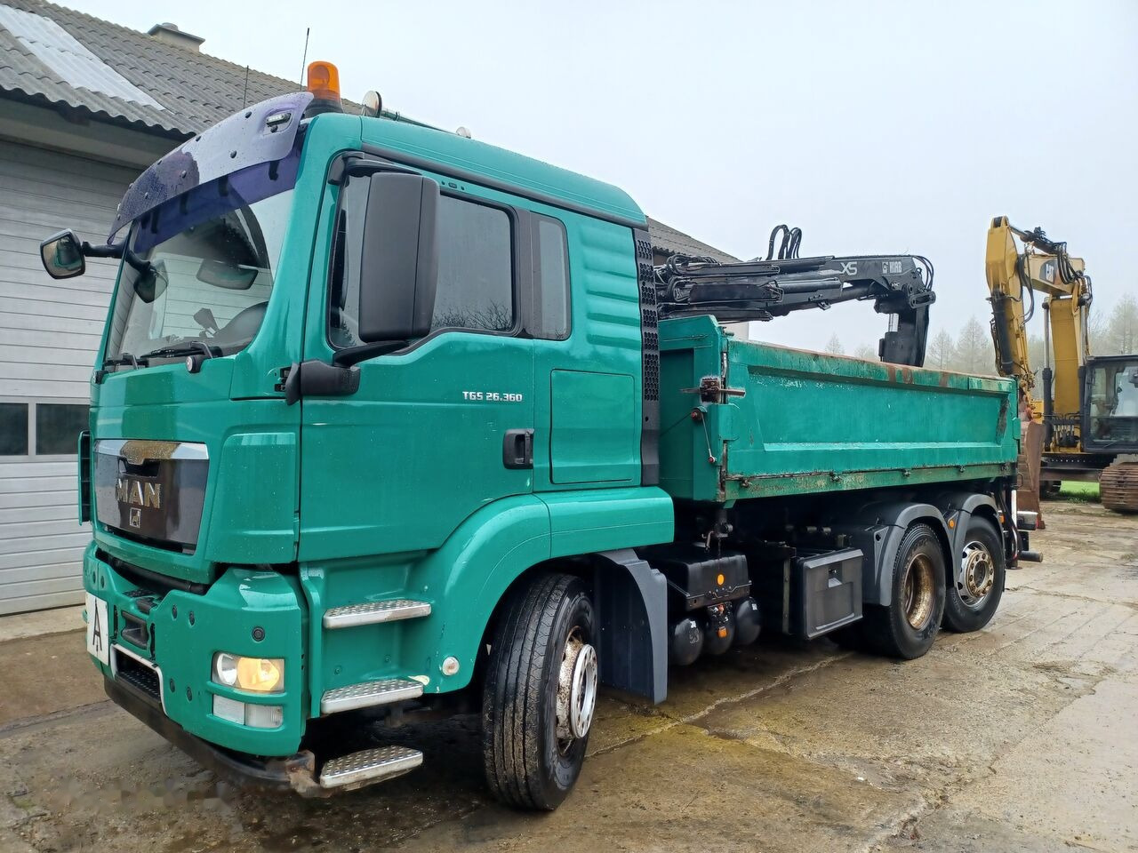 MAN TGS 26.360 - Damperli kamyon, Vinçli kamyon: fotoğraf 1 MAN TGS 26.360 - Damperli kamyon, Vinçli kamyon: fotoğraf 1