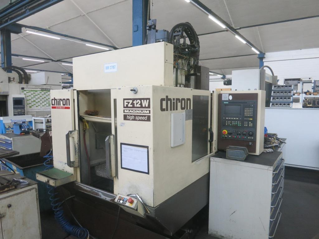 Chiron FZ 12 W Manum - CNC işleme merkezi: fotoğraf 1 Chiron FZ 12 W Manum - CNC işleme merkezi: fotoğraf 1