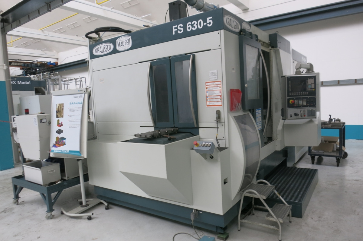 Krauseco-Mauser FS 630-5 - CNC işleme merkezi: fotoğraf 2 Krauseco-Mauser FS 630-5 - CNC işleme merkezi: fotoğraf 2