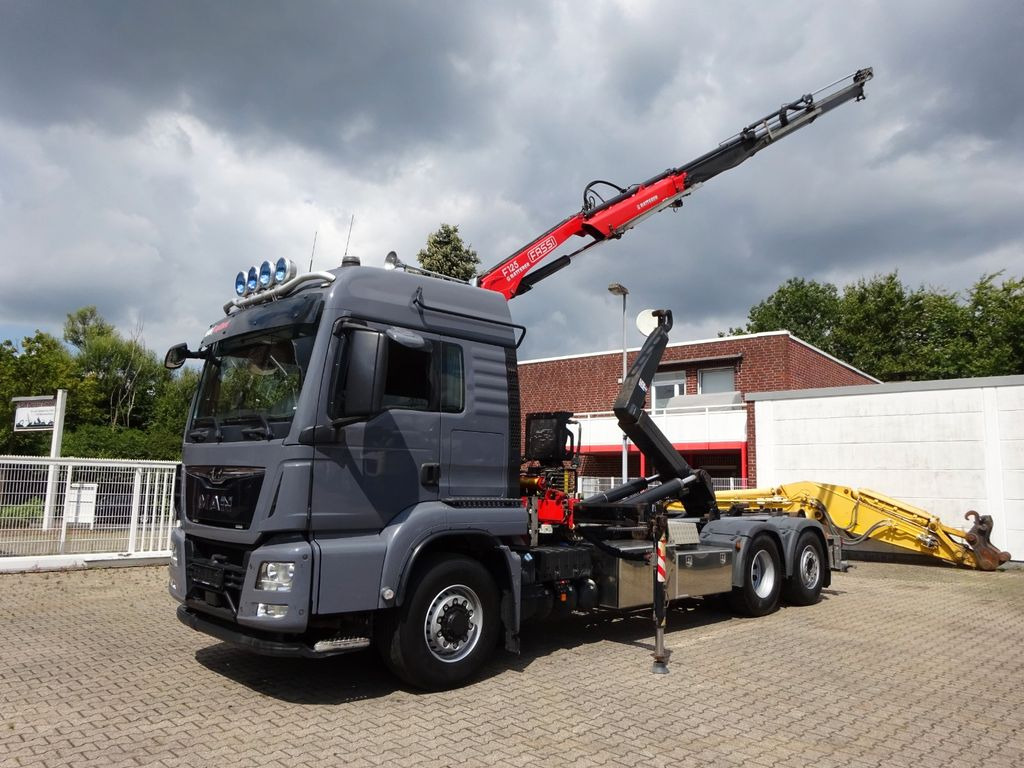 MAN 26.500 Abroller + Fassi F125A Kran 6x2-4 Allrad MAN 26.500 Abroller + Fassi F125A Kran 6x2-4 Allrad - Kancalı yükleyici kamyon, Vinçli kamyon: fotoğraf 2 MAN 26.500 Abroller + Fassi F125A Kran 6x2-4 Allrad MAN 26.500 Abroller + Fassi F125A Kran 6x2-4 Allrad - Kancalı yükleyici kamyon, Vinçli kamyon: fotoğraf 2