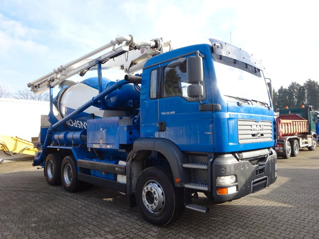 Mobil beton pompası MAN 33.410 TGA PUMI Putzmeister 16 Meter  6x4: fotoğraf 9