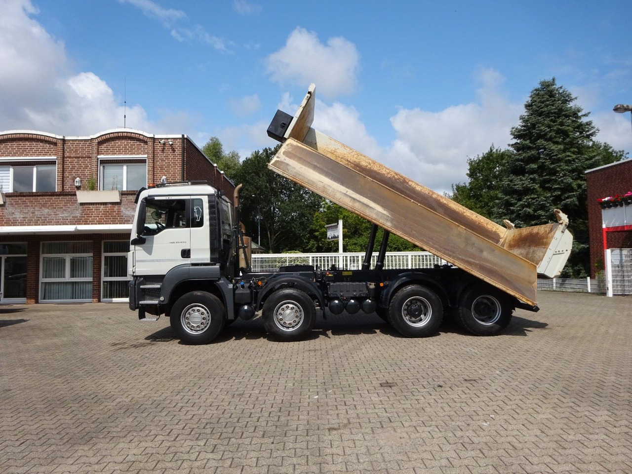 MAN 35.470 TGS MEILLER 3Skipper + Bordmatik 8x4 - Damperli kamyon: fotoğraf 4 MAN 35.470 TGS MEILLER 3Skipper + Bordmatik 8x4 - Damperli kamyon: fotoğraf 4