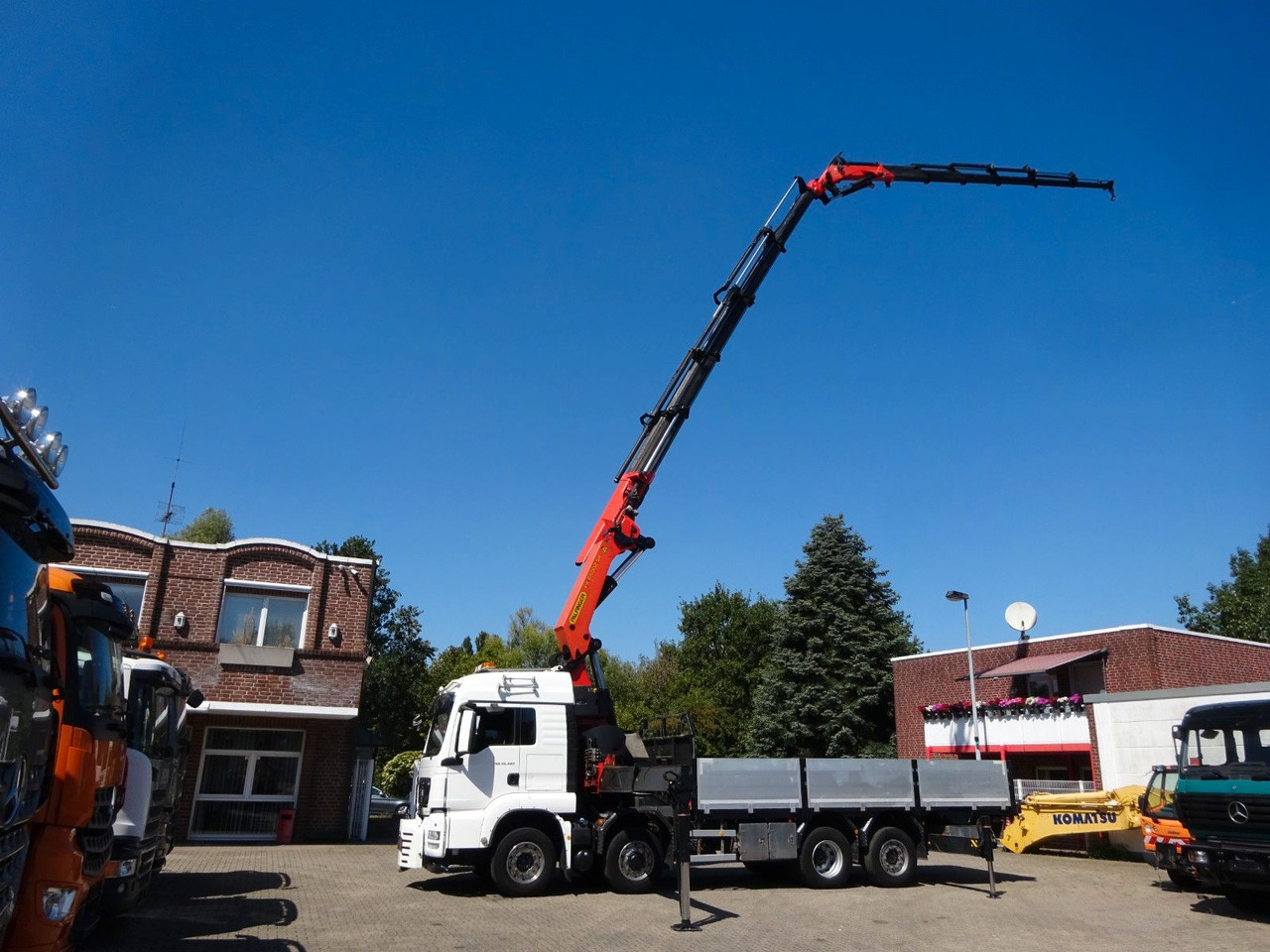 MAN 35.480 HYDRO TGS Pritsche + PK 65002 Kran 8x2-4 - Vinçli kamyon: fotoğraf 3 MAN 35.480 HYDRO TGS Pritsche + PK 65002 Kran 8x2-4 - Vinçli kamyon: fotoğraf 3