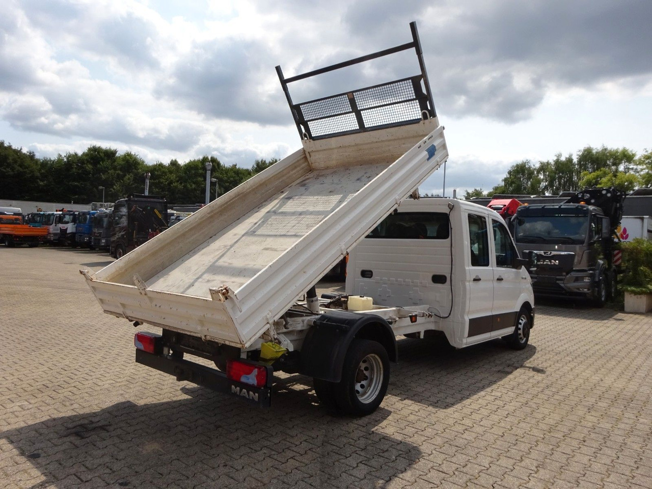 Damperli kamyonet, Çift kabin kamyonet MAN 6.180 TGE MEILLER 3Skipper Doppelkabine 4x2: fotoğraf 11 Damperli kamyonet, Çift kabin kamyonet MAN 6.180 TGE MEILLER 3Skipper Doppelkabine 4x2: fotoğraf 11