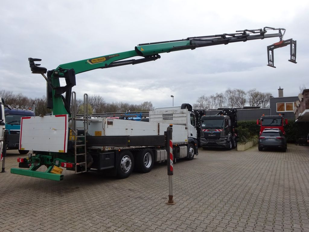 Mercedes-Benz 2543 Antos Baustoff +PK 26001 bis 20 m Auslage - Sal/ Açık kasa kamyon: fotoğraf 3 Mercedes-Benz 2543 Antos Baustoff +PK 26001 bis 20 m Auslage - Sal/ Açık kasa kamyon: fotoğraf 3