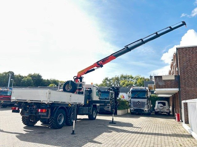 Mercedes-Benz 3344 Actros Pritsche + PK 34002 6x6 - Vinçli kamyon: fotoğraf 5 Mercedes-Benz 3344 Actros Pritsche + PK 34002 6x6 - Vinçli kamyon: fotoğraf 5