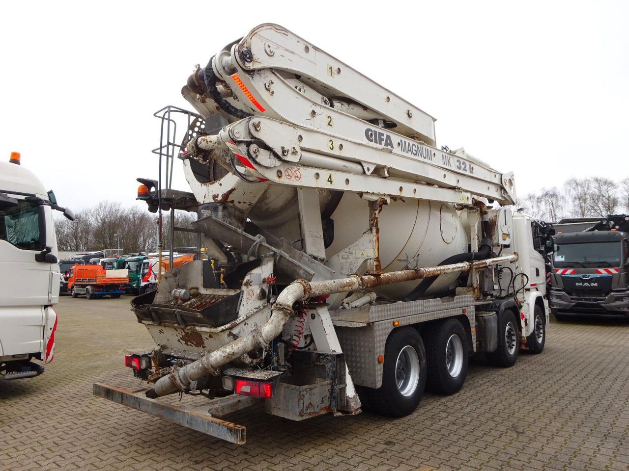 Scania PUMI CIFA 32 Meter 4 Knick. Scania PUMI CIFA 32 Meter 4 Knick. - Mobil beton pompası: fotoğraf 3 Scania PUMI CIFA 32 Meter 4 Knick. Scania PUMI CIFA 32 Meter 4 Knick. - Mobil beton pompası: fotoğraf 3