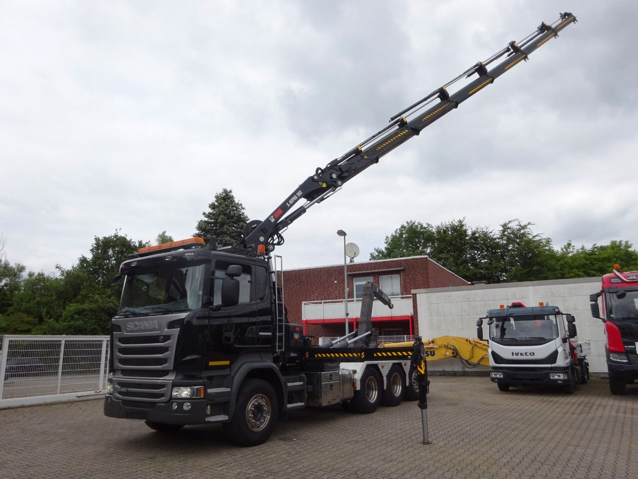 Scania R490 Abroller + HIAB 302E-6 Bj.2021 !Kran TRIDEM Scania R490 Abroller + HIAB 302E-6 Bj.2021 !Kran TRIDEM - Vinçli kamyon, Kancalı yükleyici kamyon: fotoğraf 2 Scania R490 Abroller + HIAB 302E-6 Bj.2021 !Kran TRIDEM Scania R490 Abroller + HIAB 302E-6 Bj.2021 !Kran TRIDEM - Vinçli kamyon, Kancalı yükleyici kamyon: fotoğraf 2
