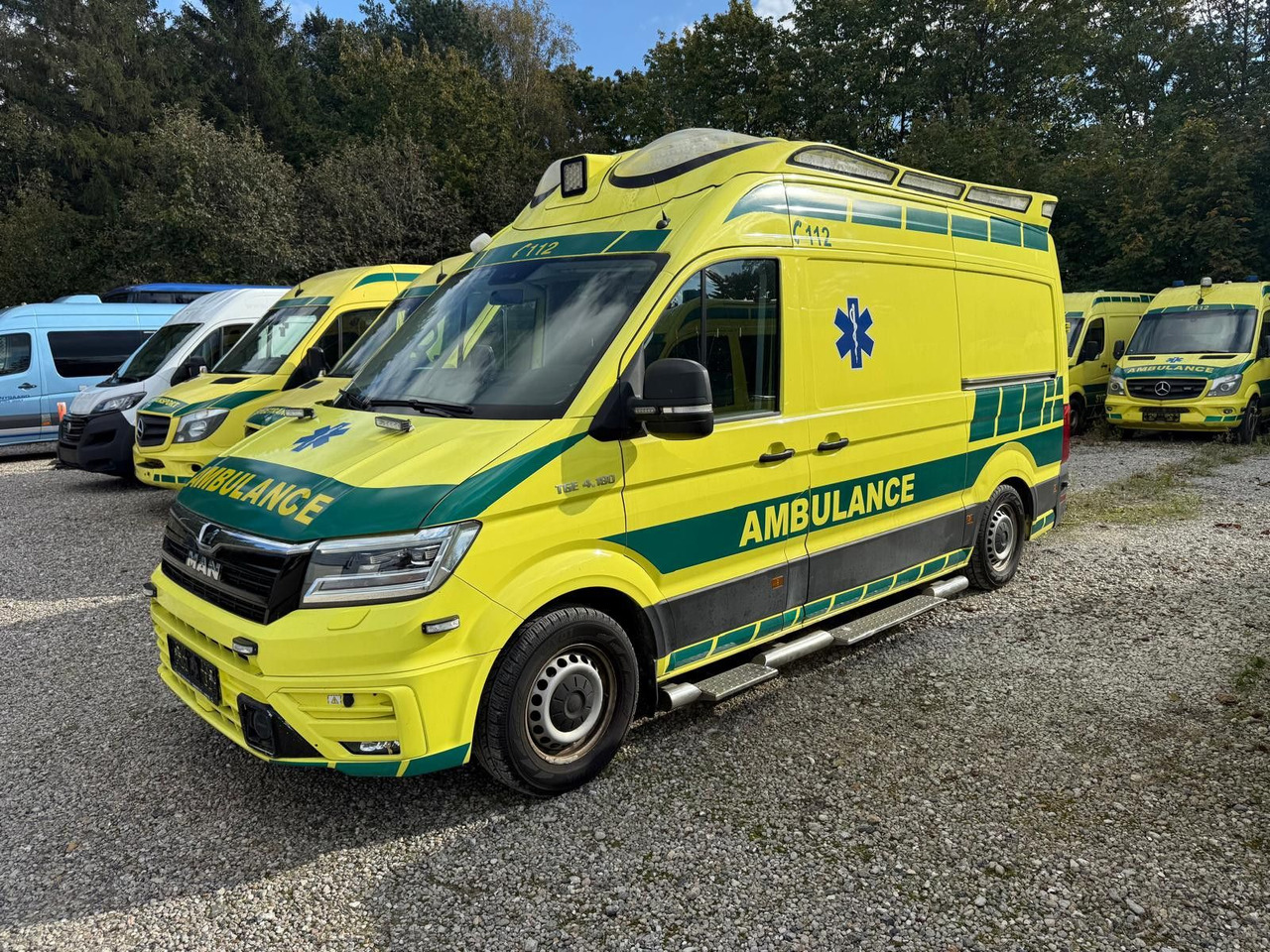 MAN TGE 4.180 Ambulance * 33 400 € netto - Ambulans arabası: fotoğraf 2 MAN TGE 4.180 Ambulance * 33 400 € netto - Ambulans arabası: fotoğraf 2