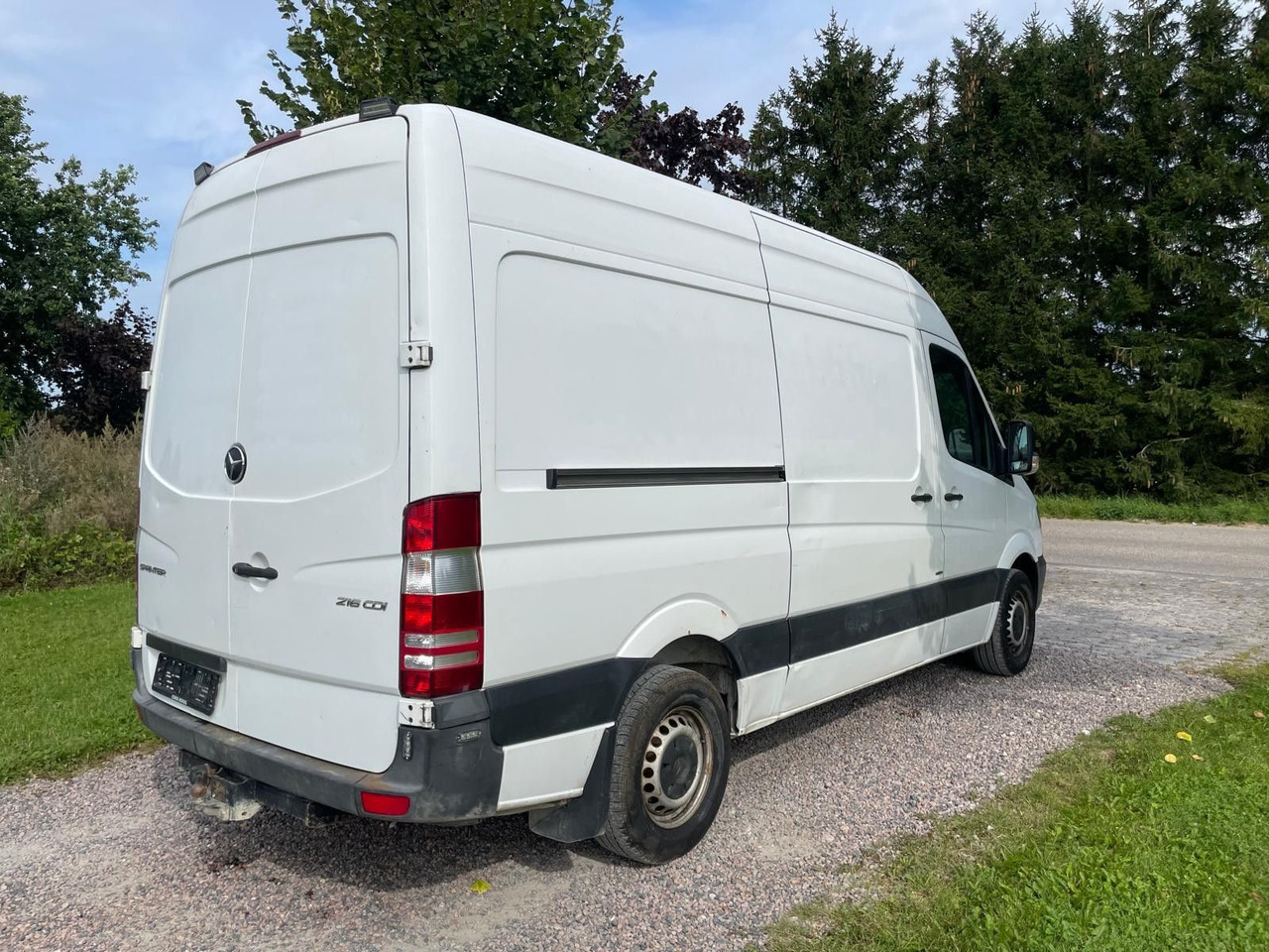 Küçük panelvan Mercedes-Benz Sprinter II Kasten 216 CDI Lang +Hoch: fotoğraf 14